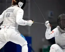 波多黎各击剑选手刀光剑影,锦上添花 波多黎各击剑选手刀光剑影,锦上添花