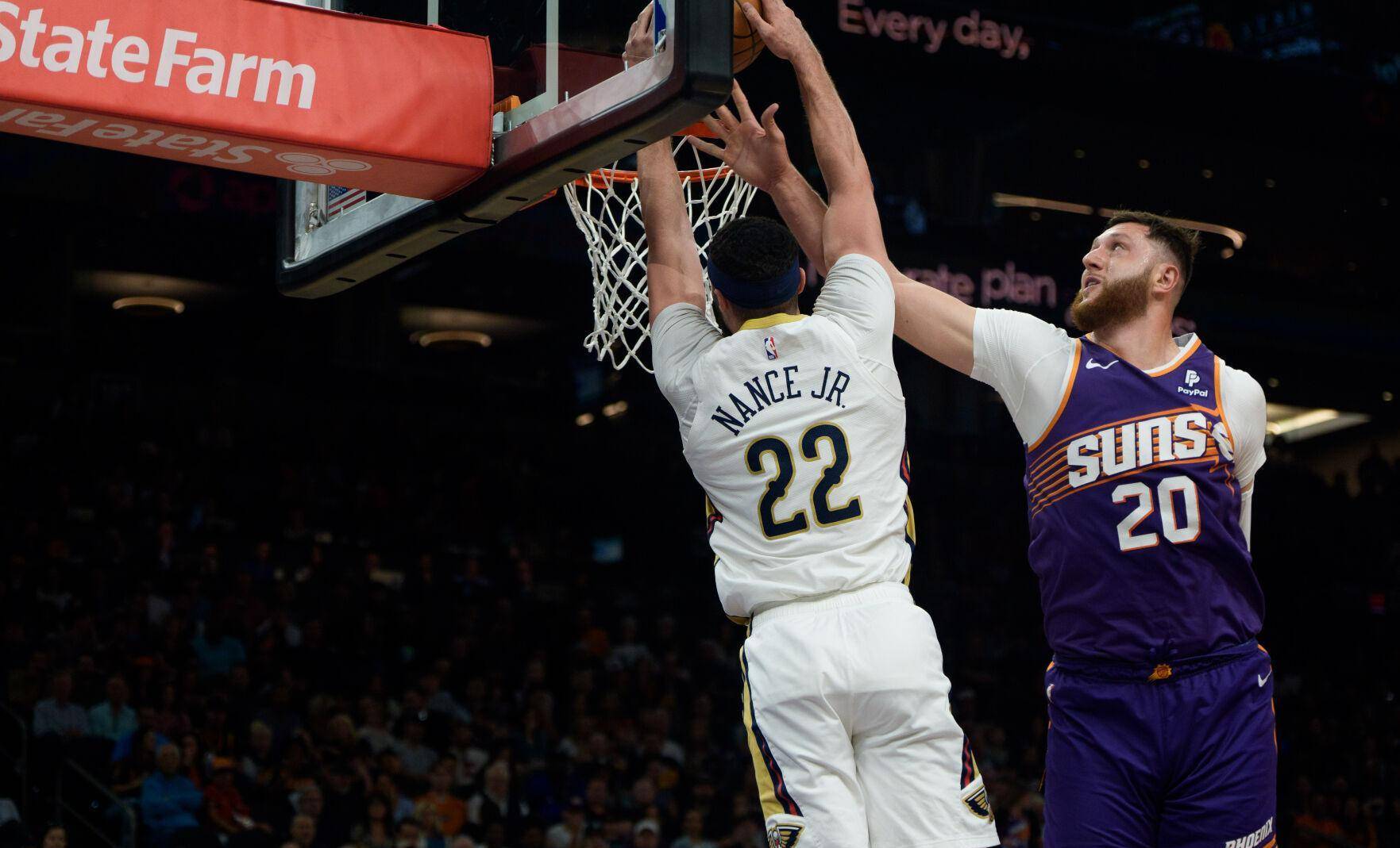 FB体育注册网址-太阳战胜鹈鹕，艾顿凯尔布里奥简直逆天